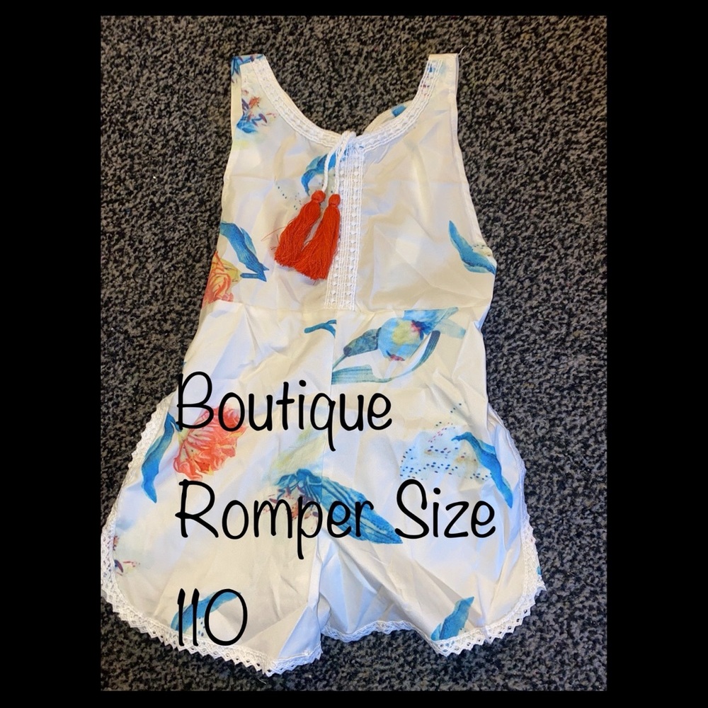 Boutique Romper TODDLER size 110